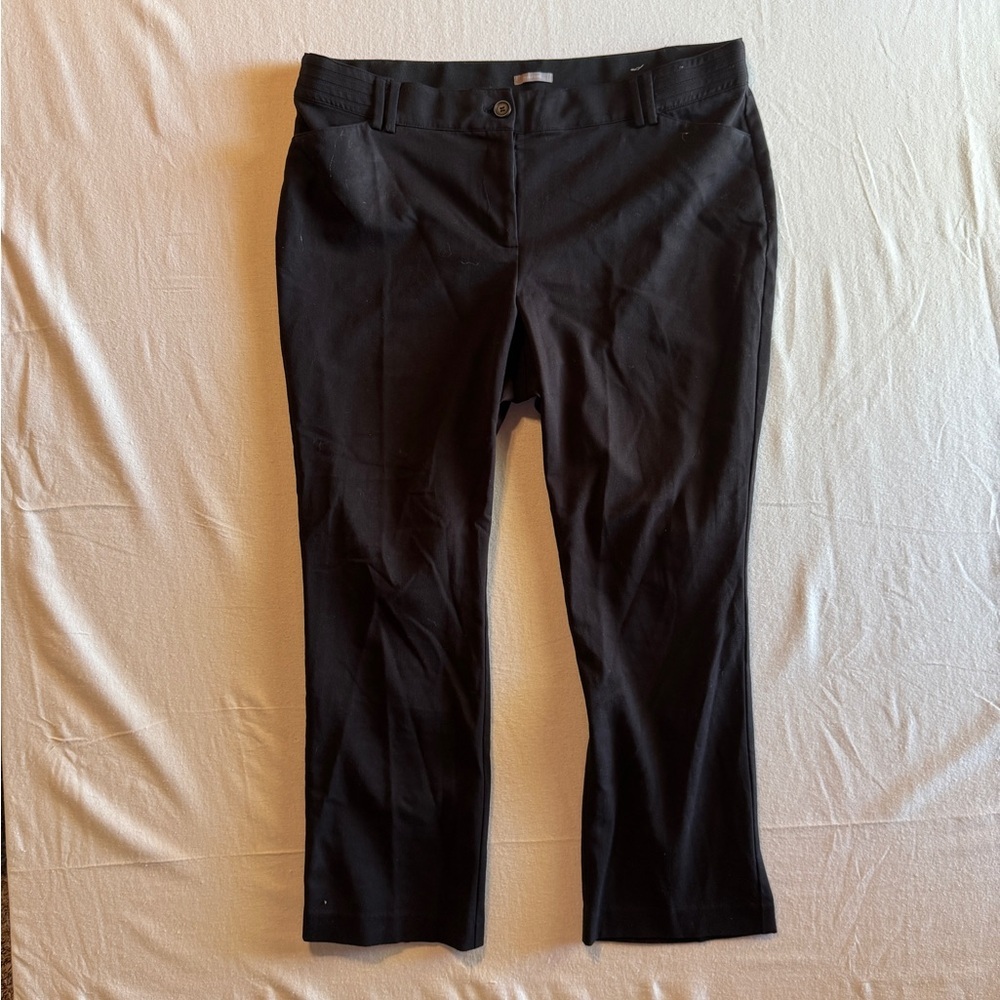 Maurices Women Size 18W‎ Classic Black Dress Pants